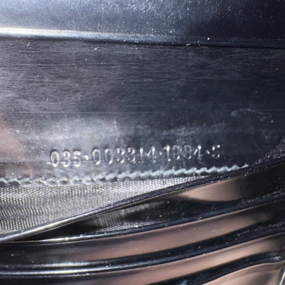 Authentic Gucci Vintage Bamboo Patent Leather Canvas Zipper Wallet 90’s Y2K - Picture 14 of 16